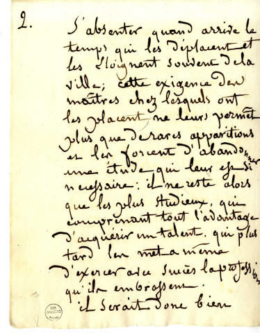 Discours de Jean-Michel Mercier, de Versailles, peintre d'histoire, aux distributions des prix de l'Ecole de dessin d'Angers dont il était directeur