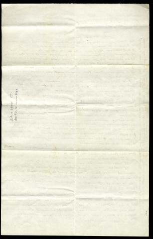 Lettre de Julius Levin à Jean Huré