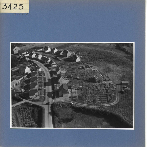 Chalonnes : Quartier des Castors, vue aérienne