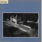 Luché-Pringé : Château de Gallerande, vue aérienne