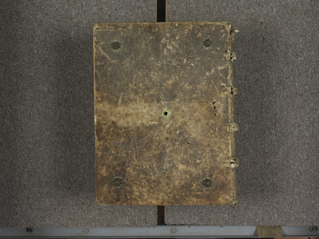 Antiphonaire noté, dont manquent le début et la fin