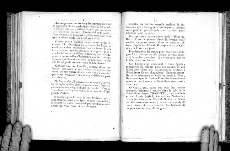 Proclamation. Les représentants du peuple près les armées et dans les départements de l'ouest, des côtes de Brest et de Cherbourg, aux Français des mêmes départements