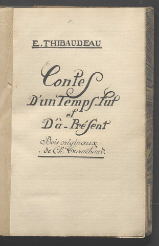 Contes d'un temps-fut et d'à-présent. Tome 1