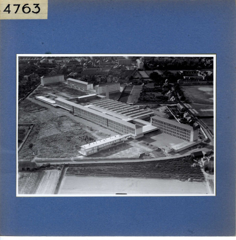 Angers : Ecole Chevrollier (vue aérienne)