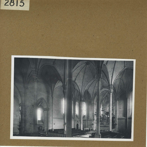 Angers : Eglise Saint-Serge, voûte