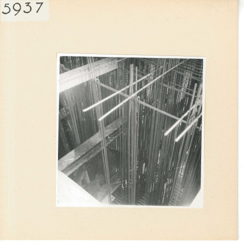 Anjou : Motif décoratif fers pour béton