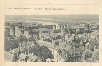 260. Angers à vol d'oiseau. Côté ouest. Vue d'ensemble du Château