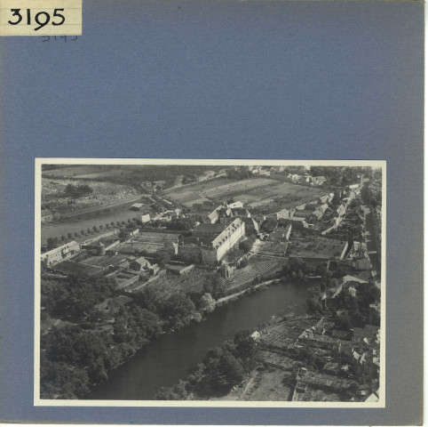 Angers : Saint-Nicolas, vue aérienne