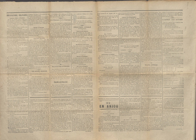Le postillon. 24 mars 1884 (2e année, n° 82)