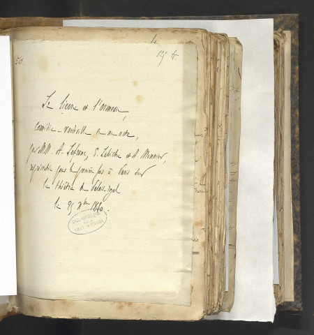 Le lierre et l'ormeau