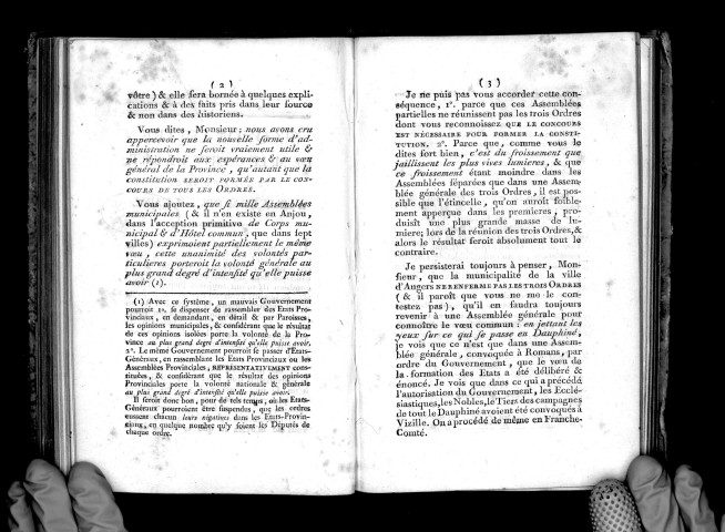 Seconde lettre de M. le comte de S...t (de Serrant), en réponse à M. Del...y aîné (Delaunay)