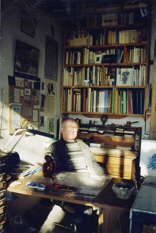Jean-Pierre Geay à l'Atelier du Mot - Eygalières - 7 janvier 2005