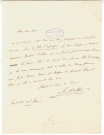 Correspondance d'Ary Scheffer à Pierre-Jean David d'Angers