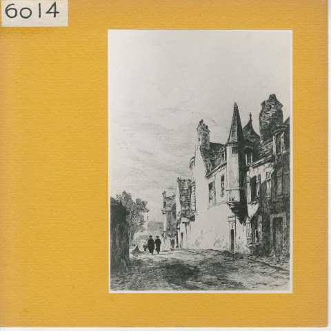 Angers : Rue Monfroux et Tertre Saint-Laurent