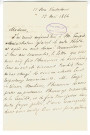 Correspondance de Régnier, de la Comédie française, adressée à Pierre Jean David d'Angers et son épouse