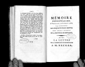 Mémoire présenté au roi à Versailles, le 31 août 1788 ; par messieurs les cinquante-trois députés des trois ordres de la province de Bretagne ; avec la lettre de la commission intermédiaire à M. Necker.