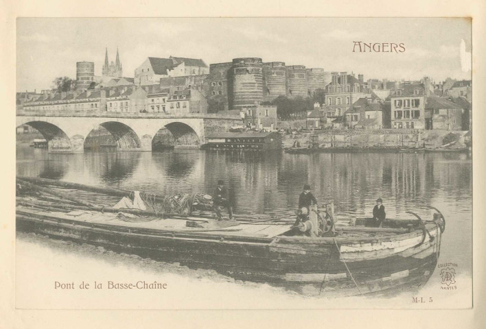 Angers. Pont de la Basse-Chaîne. M-L 5