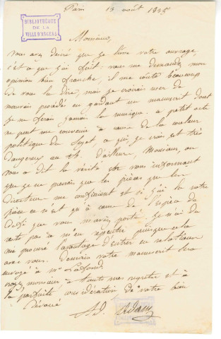 Adam (Adolphe), compositeur