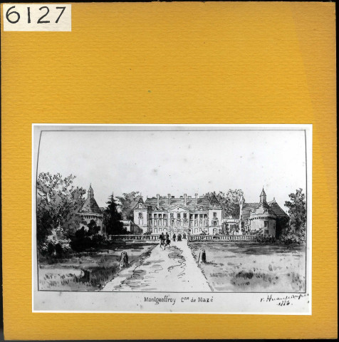 Mazé : Château de Montgeoffroy (1884)