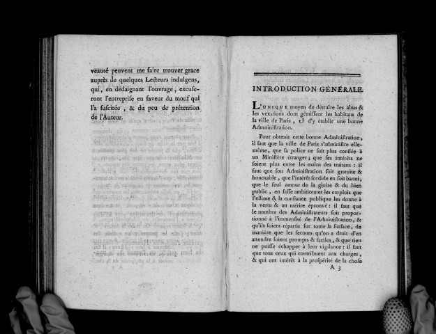 Nouveau plan d'administration pour la ville de Paris, par M...