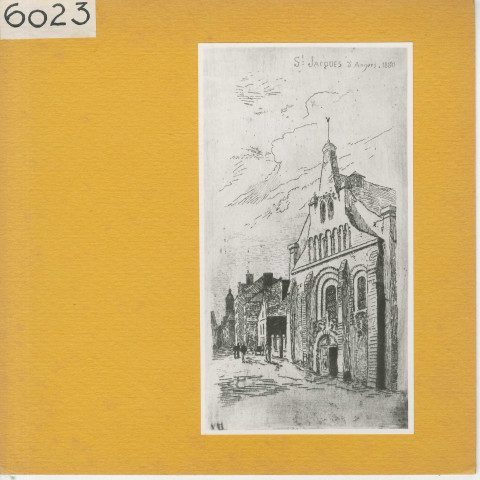 Angers : Saint Jacques (1880)