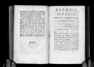 Réponse de M. Bailly, président de l'Assemblée nationale, à l'ordre du clergé, le 22 juin 1789