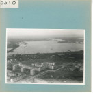 Angers : Inondations (vue aérienne)