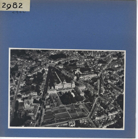 Angers : Vue aérienne de l'Université catholique