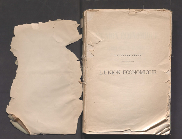 L'Union économique. 1886-1888