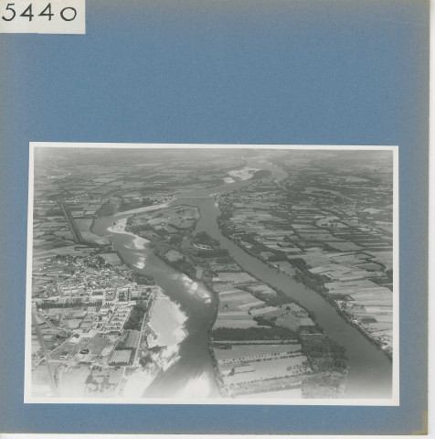 Anjou : La Loire (vue aérienne)