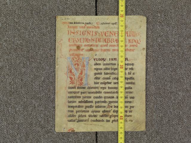 Incipit vita [de] virtutibus insignis venerabilis Ermenlandi abbatis adque ... monasterii quod nuncupatur Antrum, provincie Namnetice, Ligeris amne undique vallarum