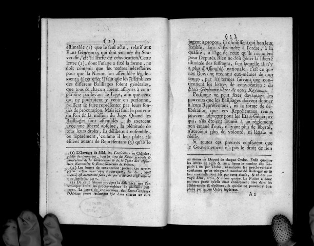 Réflexions sur les longues et utiles opérations des notables