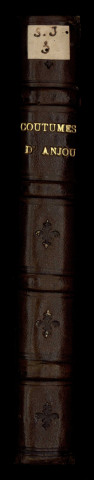 Les coustumes du pays et duche d'Anjou. Avec le procès-verbal. Publiées par messeigneurs maistres Thibault Baillet, président, et Jehan Le Lièvre, conseiller en la court de Parlement à Paris, par commission et mandement du Roy nostre sire, et depuis reveues et corrigées à l'original, ...