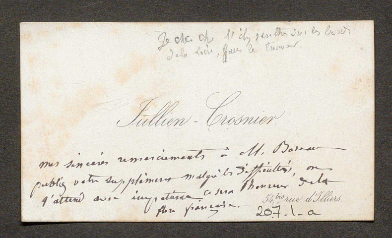 Jullien-Crosnier, Alexandre