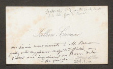 Jullien-Crosnier, Alexandre