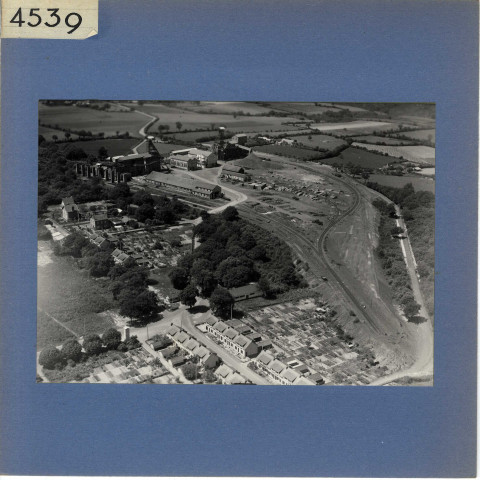 Segré : Mine de fer (vue aérienne)