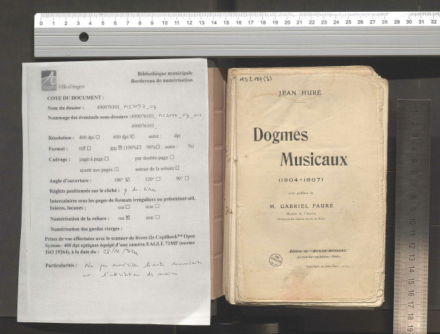 Dogmes musicaux (1904-1907)