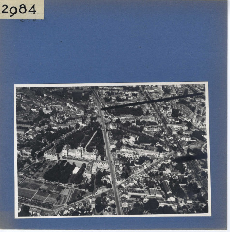 Angers : Vue aérienne du quartier de l'Université catholique