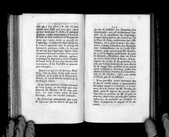 Lettre du comte de Mirabeau à M. de Lacretelle relative à son ouvrage sur la dénonciation de l'agiotage
