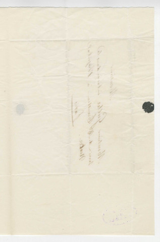 Correspondance de Claude Bernard [à Adolphe Gubler]