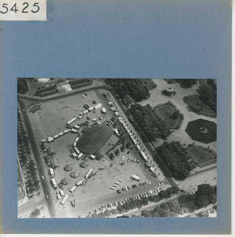 Angers : Cirque Francki (vue aérienne)