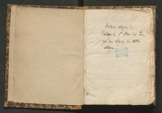 Histoire abrégée de l'abbaye de Saint-Maur-sur-Loire, par un religieux du monastère. Histoire en vers de Notre-Dame-de-Pitié, aux Ardilliers, à Saumur