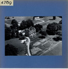 Fontaine-Guérin : Château du Dauphiné (vue aérienne)
