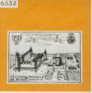 Ecuillé : Château du Plessis-Bourré (Atlas Célestin Port, planche 74, gravure)