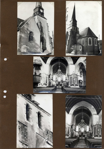 [Photographies des monuments du] Diocèse d'Angers : Cuillé - Dénezé-sous-le-Lude)