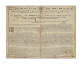 La généalogie et descente des roys de France, depuis Pharamond jusques à Henry III. A laquelle avons adjousté les lignées et maisons illustres yssues de la couronne de France, comme Navarre, Orléans, Bourgongne, etc... Avec un sommaire de l'origine et demeure des Français