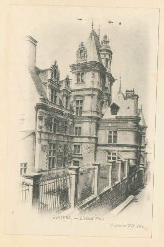 7. Angers. L'hôtel Pincé