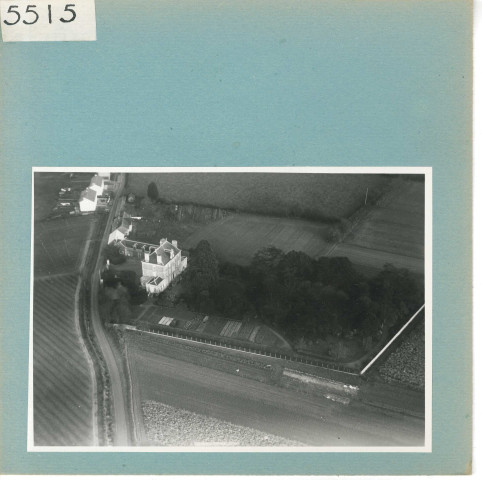 Saint-Barthélémy-d'Anjou : La Saillerie (vue aérienne)