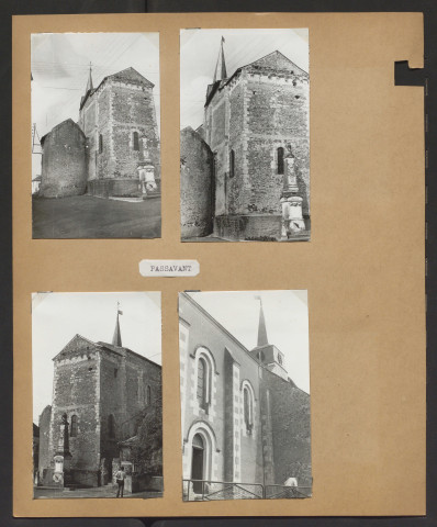 [Photographies de monuments divers en Anjou]