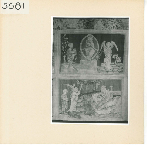 Angers : Tapisserie de l'Apocalypse, détails